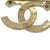 美品 シャネル ココマーク B17C ラインストーン ゴールド ブローチ アクセサリー 0183 【中古】 CHANEL