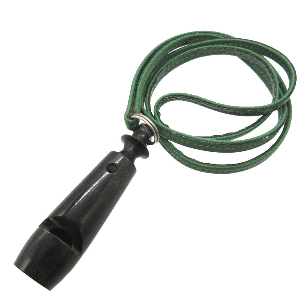 エルメス シフレ ホイッスル クシュベル ウッド ヴェール ブラック 黒 笛 0193【中古】HERMES