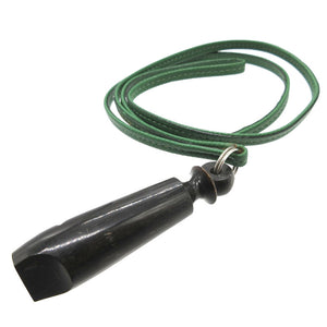 エルメス シフレ ホイッスル クシュベル ウッド ヴェール ブラック 黒 笛 0193【中古】HERMES