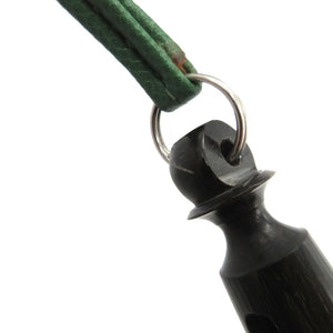 エルメス シフレ ホイッスル クシュベル ウッド ヴェール ブラック 黒 笛 0193【中古】HERMES