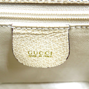 グッチ バンブー ヴィンテージ 000・113・0231 レザー ゴールド金具 ベージュ 2WAY ハンドバッグ ショルダーバッグ 0200【中古】GUCCI