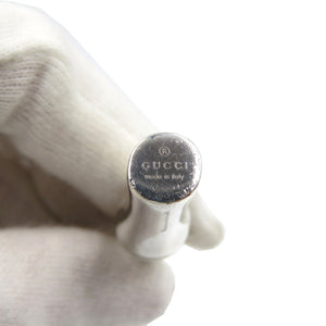 グッチ バンブー メタル シルバー ネックレス 0215【中古】GUCCI
