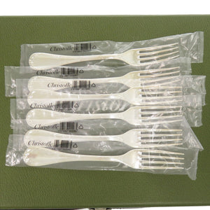 未使用 クリストフル カトラリーセット 30点セット シルバーコーティング フォーク スプーン ナイフ 食器 0216 【中古】 Christofle