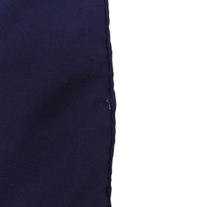 美品 エルメス カレ90 ECURIES 厩舎 シルク ネイビー ブラウン 紺 茶色 スカーフ 0220【中古】HERMES