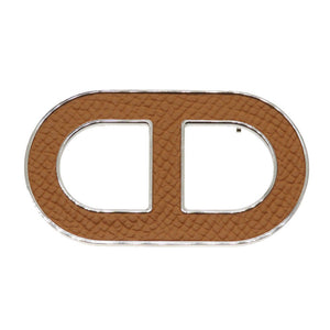 未使用 エルメス シェーヌダンクル ヴォーエプソン ゴールド ブローチ アクセサリー 0233 【中古】 HERMES