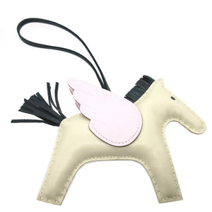 未使用 エルメス ロデオペガサスMM アニューミロ クレ ヴェールシプレ モーヴペール U刻印(2022年製) バッグチャーム キーホルダー 0013【中古】HERMES