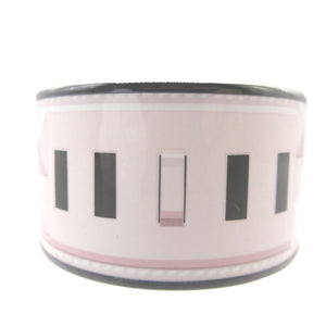 新品同様 エルメス エマイユ バングル TGM Q刻印(2013年製) メタル ピンク ブラック 黒 ブレスレット 0014【中古】HERMES