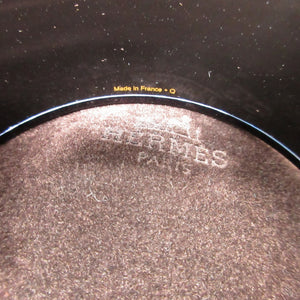 新品同様 エルメス エマイユ バングル TGM Q刻印(2013年製) メタル ピンク ブラック 黒 ブレスレット 0014【中古】HERMES