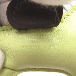 新品同様 エルメス ロデオチャームPM アニューミロ U刻印(2022年製) ジョーヌブルジョン ブリュム セリエ バッグチャーム キーホルダー 0017 【中古】 HERMES