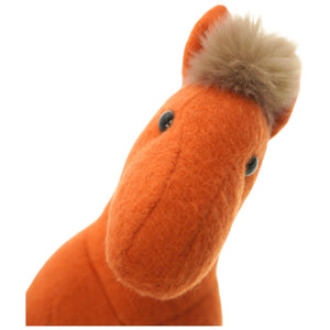 新品同様 エルメス エルミー PPM ぬいぐるみ カシミヤ/ポリエステル オレンジ 0028【中古】HERMES