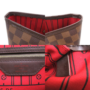 美品 ルイ ヴィトン ダミエ ネヴァーフルGM エベヌ N51106 トートバッグ バッグ LV 0038 【中古】 LOUIS VUITTON