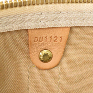 美品 ルイヴィトン ダミエ アズール キーポル バンドリエール 55 N41429 ストラップ付 ボストンバッグ LV 0046【中古】LOUIS VUITTON