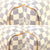美品 ルイヴィトン ダミエ アズール キーポル バンドリエール 55 N41429 ストラップ付 ボストンバッグ LV 0046【中古】LOUIS VUITTON