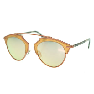 美品 ディオール ソーリアル サングラス 1TA0J ピンク 0047【中古】Dior