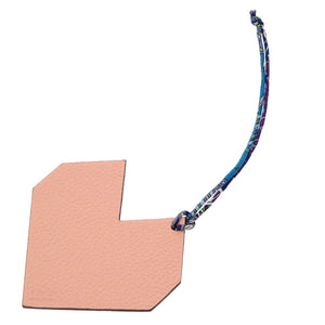 未使用 エルメス プティアッシュ トゴ ヴォーエプソン ブリック ローズエグランタイン ハート バッグチャーム 赤 0071 【中古】 HERMES