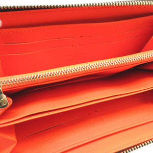 未使用 ルイヴィトン M93711 モノグラム グラフィティ ジッピーウォレット オランジュ 0081【中古】LOUIS VUITTON