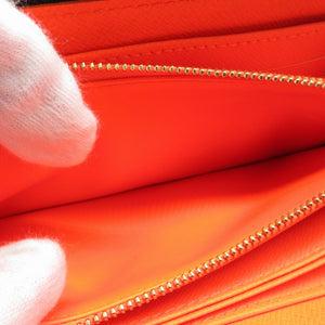 未使用 ルイヴィトン M93711 モノグラム グラフィティ ジッピーウォレット オランジュ 0081【中古】LOUIS VUITTON