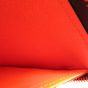 未使用 ルイヴィトン M93711 モノグラム グラフィティ ジッピーウォレット オランジュ 0081【中古】LOUIS VUITTON