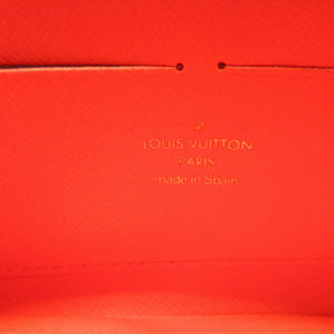 未使用 ルイヴィトン M93711 モノグラム グラフィティ ジッピーウォレット オランジュ 0081【中古】LOUIS VUITTON