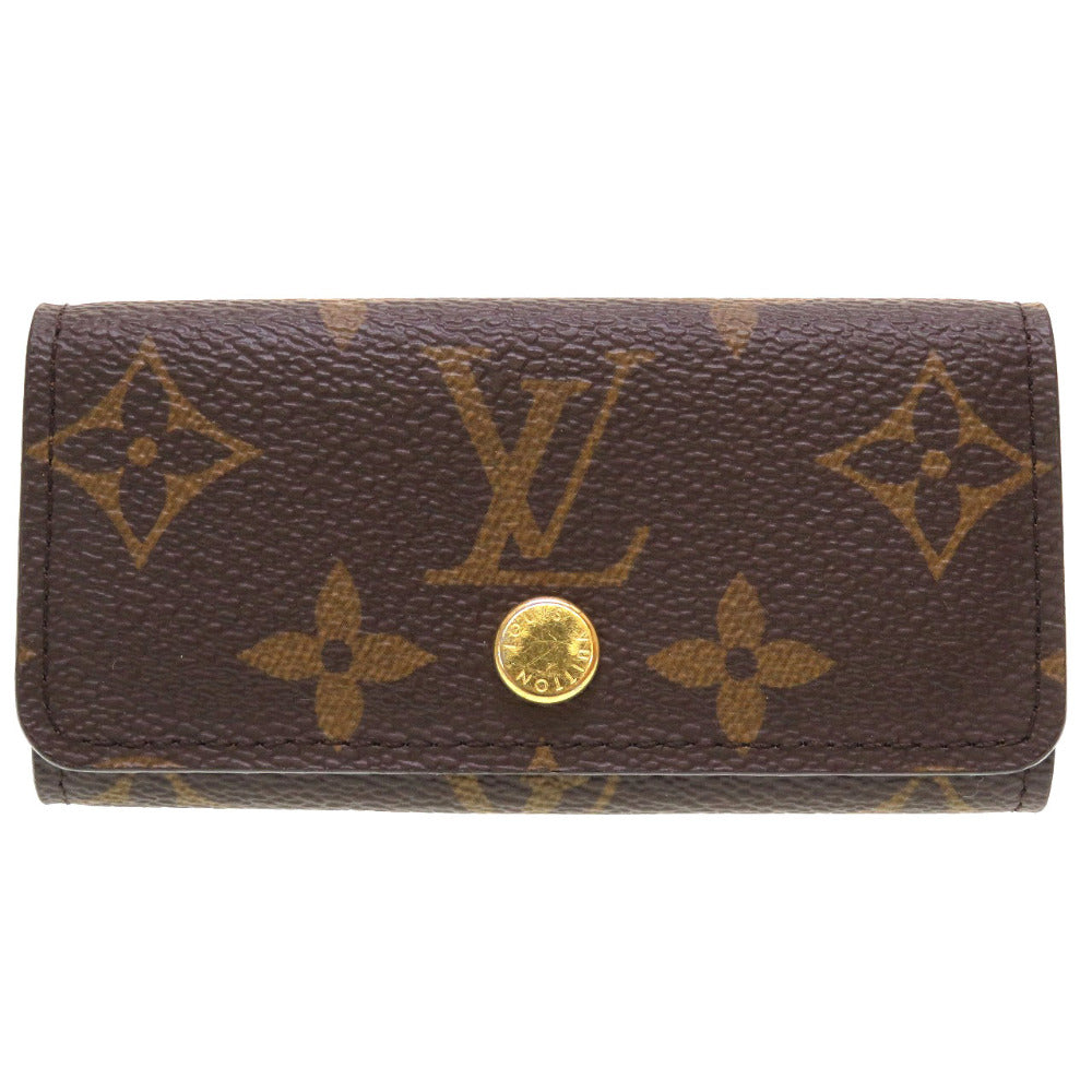 美品 ルイ ヴィトン ミュルティクレ4 モノグラム M69517 4連 キーケース LV 0104 【中古】 LOUIS VUITTON