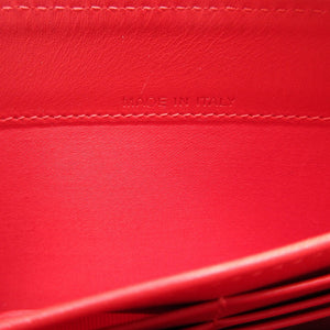 新品同様 クリスチャンルブタン スタッズ 型押しレザー ホワイト 白 ラウンドファスナー長財布 財布 0105【中古】Christian Louboutin