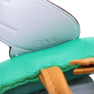 新品同様 エルメス ロデオペガサスPM アミューミロ ミント セサミ ブループリュム Ｚ刻印(2021年製) バッグチャーム 0123 【中古】 HERMES ロデオPM