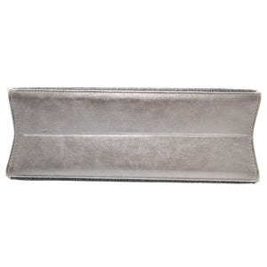 新品同様 コンテス コルネリー ホースヘアー シルバー ハンドバッグ 0132【中古】COMTESSE