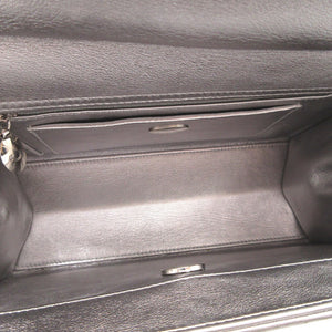 新品同様 コンテス コルネリー ホースヘアー シルバー ハンドバッグ 0132【中古】COMTESSE