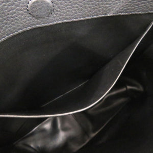 新品同様 ザ ロウ ジュール トート レザー ブラック JULES TOTE W1434 L133 トートバッグ ショルダーバッグ 黒 0152 【中古】 THE ROW