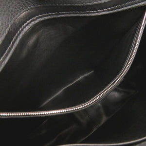 新品同様 ザ ロウ ジュール トート レザー ブラック JULES TOTE W1434 L133 トートバッグ ショルダーバッグ 黒 0152 【中古】 THE ROW