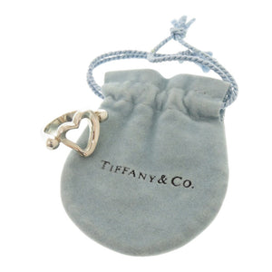 美品 ティファニー オープンハート シルバー925 サイズ8号 シルバー リング 指輪 0154【中古】TIFFANY&Co.