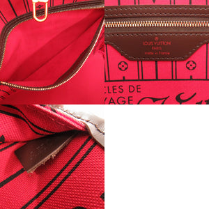 新品同様 ルイ ヴィトン ネヴァーフルMM ダミエ スリーズ N51105 トートバッグ  LV 0157 【中古】 LOUIS VUITTON