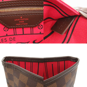 新品同様 ルイ ヴィトン ネヴァーフルMM ダミエ スリーズ N51105 トートバッグ LV 0158 【中古】  LOUIS VUITTON