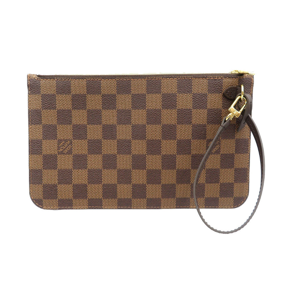 美品 ルイヴィトン ダミエ スリーズ ネヴァーフルポーチ MM/GM用 ポーチ バッグ 0160【中古】LOUIS VUITTON