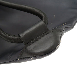 ジミーチュウ ドローストリング レザー イエロー グリーン バイカラー リュックサック バックパック バッグ 0163 【中古】 JIMMY CHOO