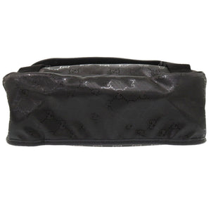 美品 グッチ GGインプリメ 201732 PVC ブラック メッセンジャーバッグ ショルダーバッグ 黒 0164 【中古】 GUCCI