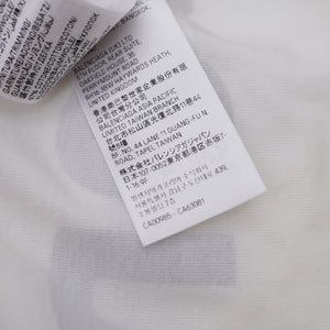 バレンシアガ オーバーサイズ 半袖Ｔシャツ ユニセックス サイズL コットン ホワイト ロゴ 0189【中古】BALENCIAGA メンズ レディース