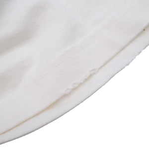 バレンシアガ オーバーサイズ 半袖Ｔシャツ ユニセックス サイズL コットン ホワイト ロゴ 0189【中古】BALENCIAGA メンズ レディース