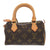 美品 ルイ ヴィトン ミニスピーディ モノグラム M41534 ブラウン ハンドバッグ LV 0198【中古】LOUIS VUITTON