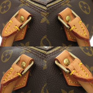 美品 ルイ ヴィトン ミニスピーディ モノグラム M41534 ブラウン ハンドバッグ LV 0198【中古】LOUIS VUITTON