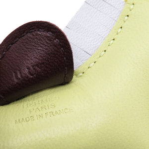 新品同様 エルメス ロデオPM アミューミロ ジョーヌプルジョン ブループリュム U刻印(2022年製) バッグチャーム ロデオチャーム 0001 【中古】 HERMES