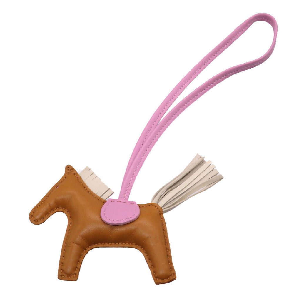 美品 エルメス ロデオPM アミューミロ セサミ クレ モーヴシルベストル U刻印(2022年製) バッグチャーム ロデオチャーム 0002 【中古】 HERMES