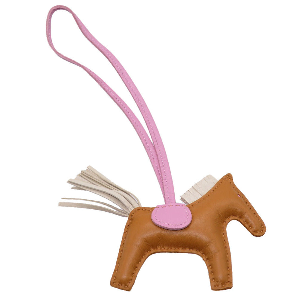 美品 エルメス ロデオPM アミューミロ セサミ クレ モーヴシルベストル U刻印(2022年製) バッグチャーム ロデオチャーム 0002 【中古】 HERMES