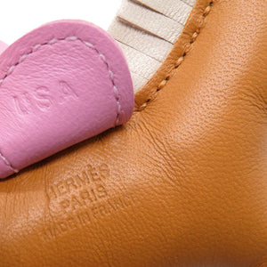 美品 エルメス ロデオPM アミューミロ セサミ クレ モーヴシルベストル U刻印(2022年製) バッグチャーム ロデオチャーム 0002 【中古】 HERMES