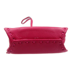 美品 エルメス サックオランジュ アニョーミロ ローズメキシコ ピンク バッグチャーム Y刻印(2020年製) キーホルダー 0011【中古】HERMES