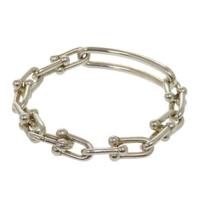 ティファニー ハードウェア ミディアム リンク シルバー925 ブレスレット アクセサリー 0019 【中古】 TIFFANY&Co.
