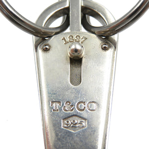 ティファニー 1837 メイカーズ バレット キーリング シルバー925 キーホルダー 0022【中古】TIFFANY&Co