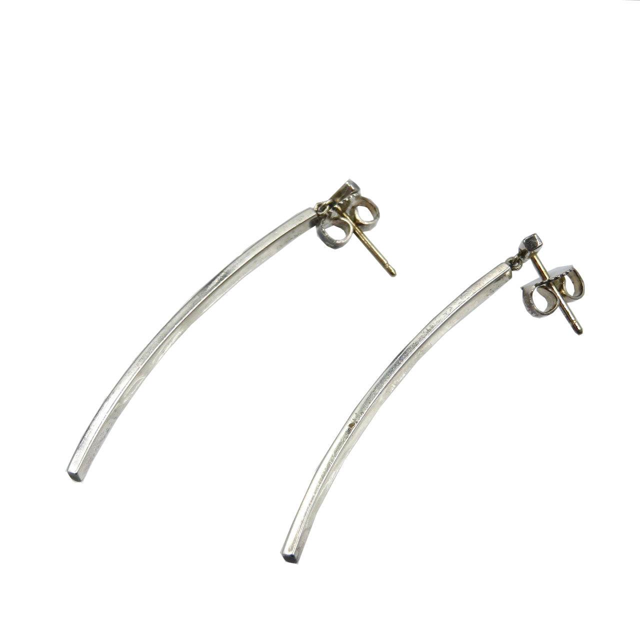 ティファニー T バー シルバー925 ピアス 0024【中古】TIFFANY&Co.