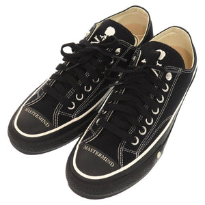 未使用 コンバース マスターマインド ジャパン チャックテイラー 26.5cm スニーカー スカル 刺繍 1CL731 キャンバス ブラック 0028【中古】CONVERSE Mastermind