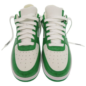 未使用品 ナイキ ルイヴィトン AIR FORCE 1 LOW モノグラム レザー ローカットスニーカー 27cm Gym Green 1A9V9U 0035【中古】NIKE